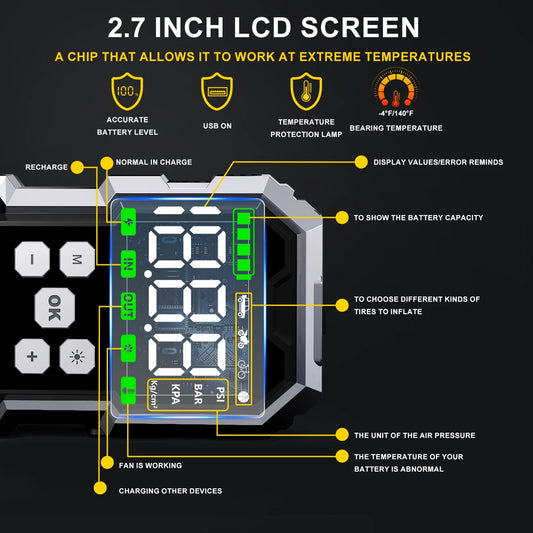 BCA™ Portable Jump Starter & Power Bank