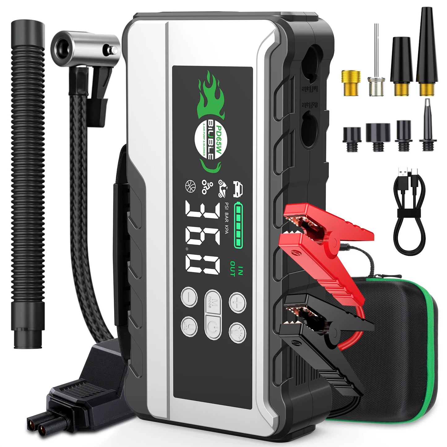 BCA™ Portable Jump Starter & Power Bank