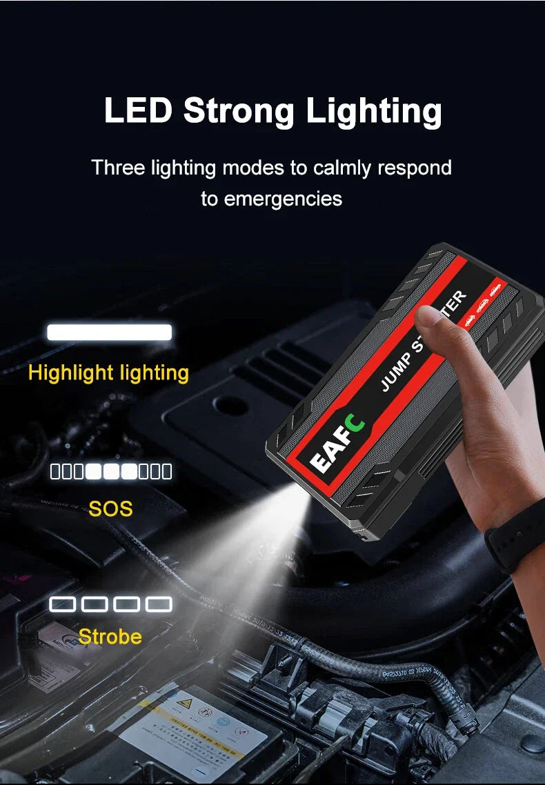 BCA™ Multi-Mode 12V Car Jump Starter (2000A / 1200A / 600A)