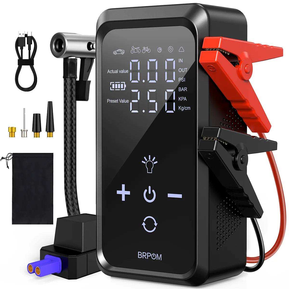 BCA™ Portable Jump Starter & Power Bank