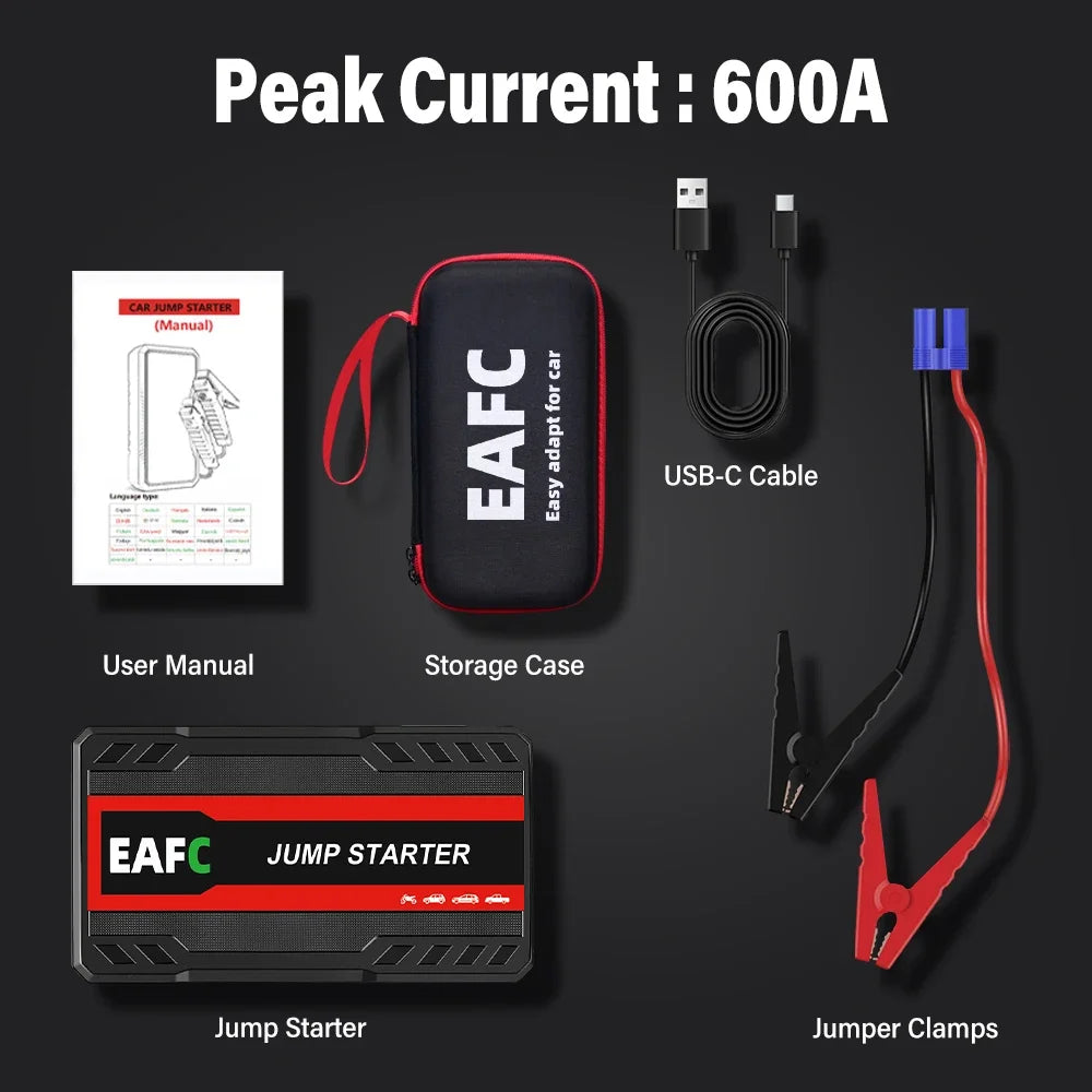 BCA™ Multi-Mode 12V Car Jump Starter (2000A / 1200A / 600A)