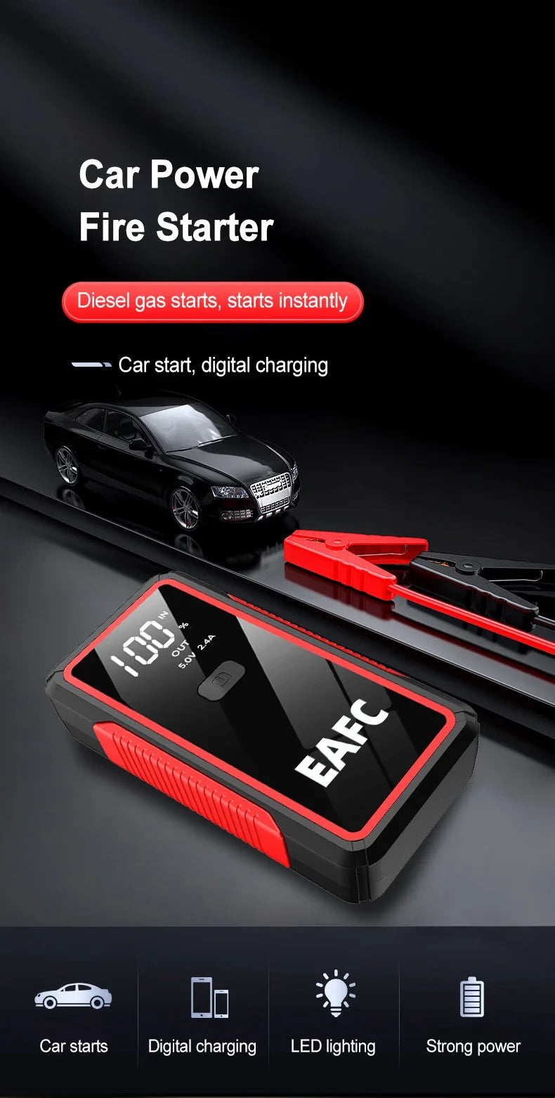 BCA™ Multi-Mode 12V Car Jump Starter (2000A / 1200A / 600A)