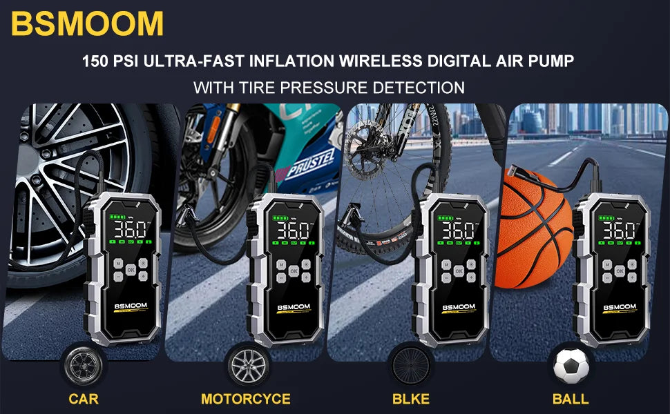 BCA™ Portable Jump Starter & Power Bank